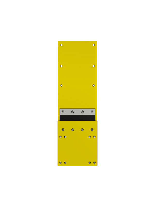 Sonny's Steel 38.625'' x 12'' Conveyor Extended Entrance Door Assembly Sonny's