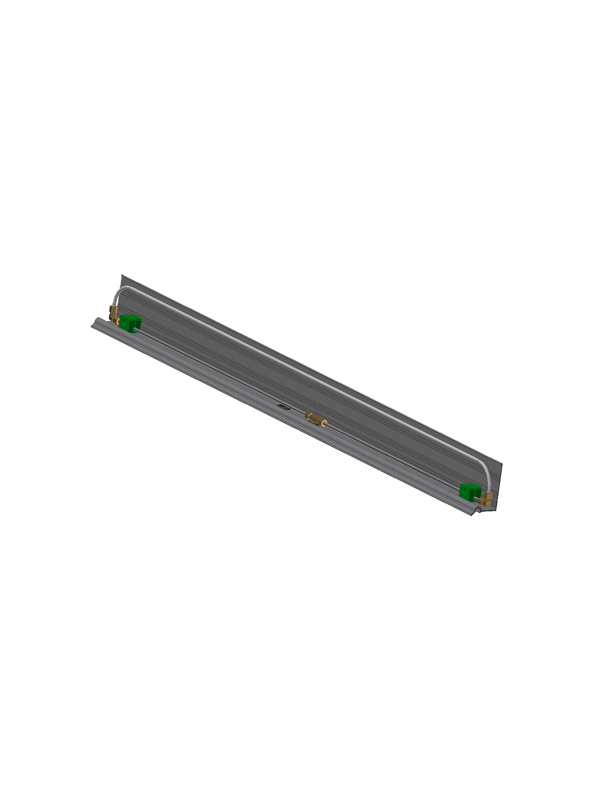 Sonny's Steel 8'' TBG300 Manifold Assembly Driver Side Exit And Passanger Side Entrance