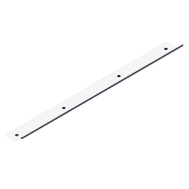 Tire Seal Hinge, 25in With Holes Anodized Car Wash Superstore