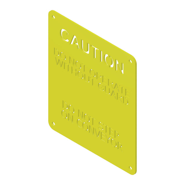 Peco Ultimate Entrance, Caution, Conveyor Plate Paint, 510078 Car Wash Superstore