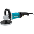 Makita Variable Speed Electric Polisher with 7in Backing Pad, 10Amps Motor, 0-3000RPM, 5/8-11in Spindle Size, 9227C Car Wash Superstore