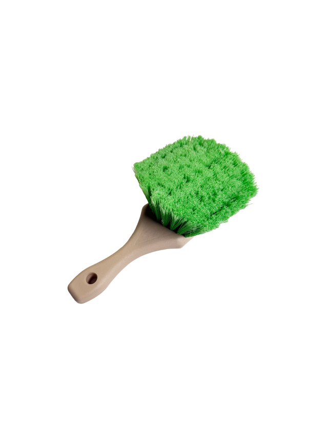 Sonny's 8-1/2'' Poly Soft Body Green Brush Sonny's
