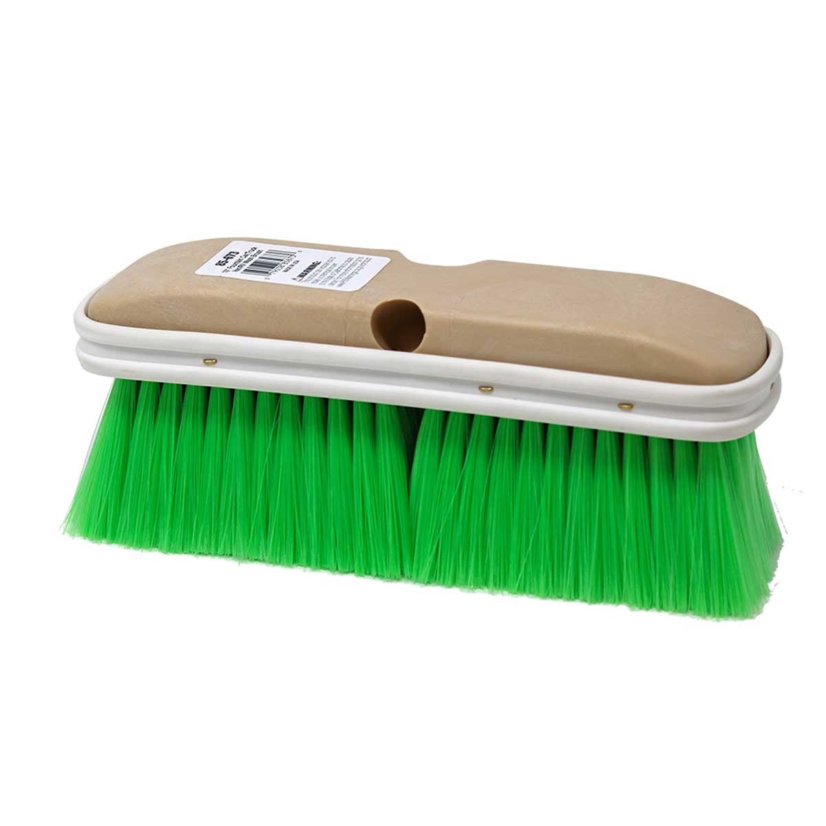 Prep Brush Fountain with Bumper Protection, 10in L, 2-1/2in Bristle L, Green Nylon Filament, S.M. Arnold 85-673 Car Wash Superstore