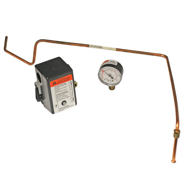 Pressure Switch Kit with Gauge for 2475N5, Ingersoll Rand IR-38471561 Car Wash Superstore