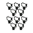 Unistrut Clamp, 1in PVC Pipe Size, SnapN Strut, Pack of 10 Car Wash Superstore