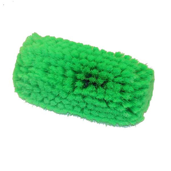 Prep Brush, 5-Level Multi-Surface, 8in L, 2-1/2in Bristle L, Green Polystyrene Flagged Filament, S.M. Arnold 83-040 Car Wash Superstore