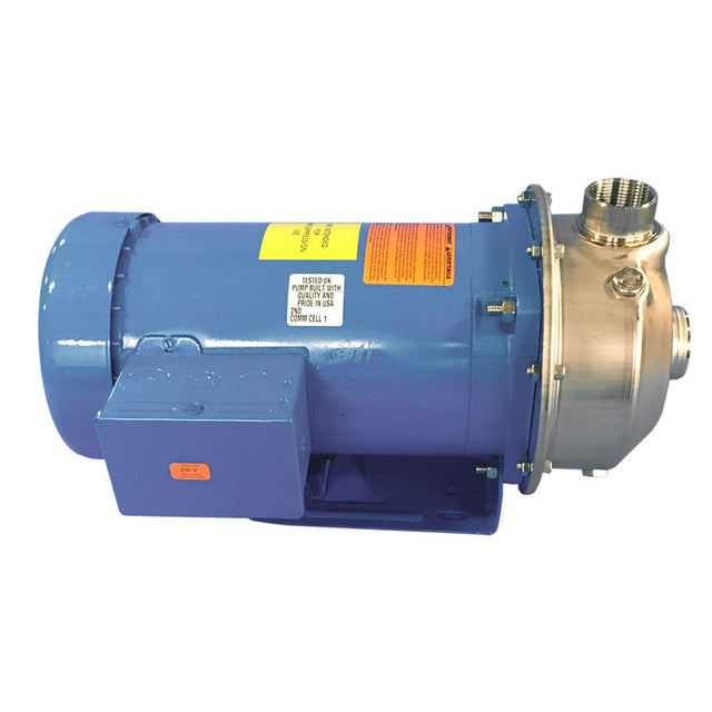 Velocity Centrifugal Pump 3HP 3 Phase 60GPM 884-303-SS Car Wash Superstore