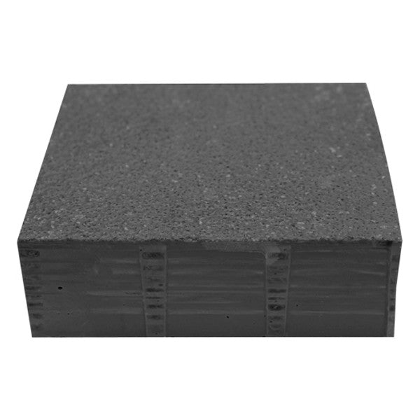 Grating Flat Decktop Grit Surface, 12ft L x 4ft W x 1-5/8in Thick, Fiberglass, Gray Car Wash Superstore