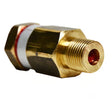 Fluid Controls Inline Ball Bearing Swivel 1/4'M x 1/4'F, 2000PSI 200 degrees Car Wash Superstore