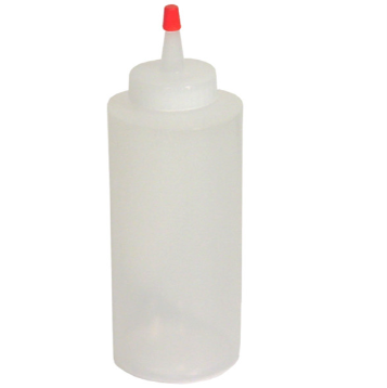12oz Applicator Cylinder Bottle with Yorker Cap, LDPE, Tolco 130139 Car Wash Superstore