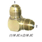 90° Elbow Union, Male JIC 1/2in x Male JIC 1/2in, Steel Zinc Coated Car Wash Superstore