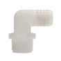 90° Elbow, 3/4in MPT x 3/4in Hose Barb, Nylon Sonny's