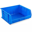 Plastic Stackable Bins - 15 x 16 1/2 x 7", Blue Car Wash Superstore