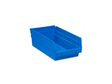 Plastic Shelf Bins - 7 x 12 x 4", Blue Car Wash Superstore
