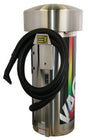 JE Adams 3 Motor Commercial Vacuum With On/Off Toggle Switch, Large Stainless Steel Dome Car Wash Superstore