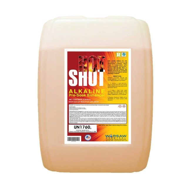Hot Shot Alkaline Booster 5 Gallon Car Wash Superstore