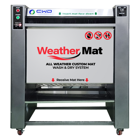 Rhino Mat Automatic floor mat cleaning solution for grooved and molded mats
110V / 60HZ / 30A Car Wash Superstore