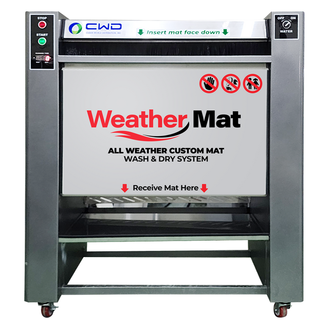 Rhino Mat Automatic floor mat cleaning solution for grooved and molded mats
110V / 60HZ / 30A Car Wash Superstore