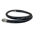 180" WashWorld Wrapped Hose, 3/4", 3100psi w/ 3/4" MPT Swivels Car Wash Superstore