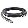 211.5" WashWorld Wrapped Hose, 3/4", 3100psi w/ 3/4" MPT Swivels Car Wash Superstore