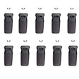 Retevis RT22 RT22S Walkie Talkie Belt Clip, Back Clips  (10 Pack) Car Wash Superstore