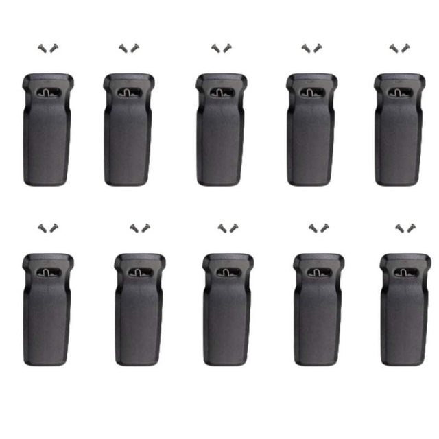 Retevis RT22 RT22S Walkie Talkie Belt Clip, Back Clips  (10 Pack) Car Wash Superstore