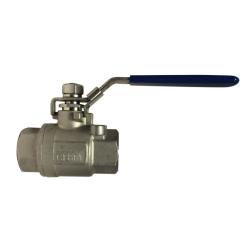 CWS Ball Valve SS 1/4'' High Pressure FxF 7250 PSI, 215° CWS