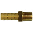CWS Brass 1/4'' x 1/4'' Male Brass Hose Barb Adapter Pipe Fitting CWS