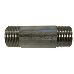 3/4 X 12 304 STAINLESS STEEL NIPPLES Car Wash Superstore