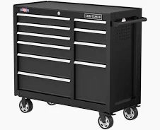 Tool Cabinet 41-in W x 37.5-in H 10-Drawer Steel Rolling Car Wash Superstore