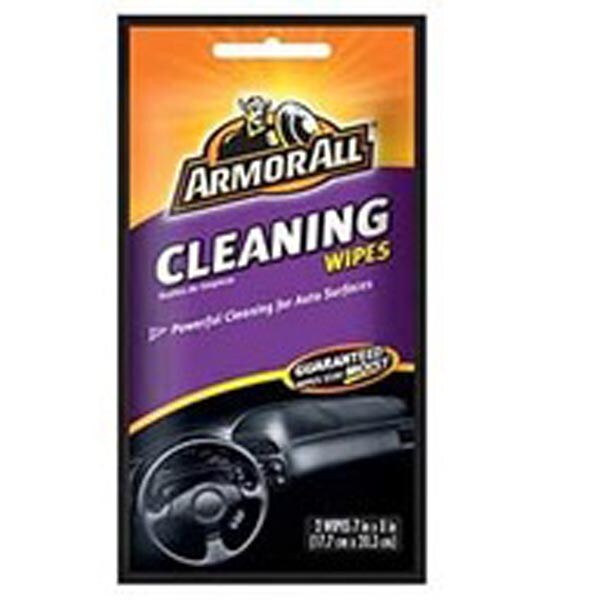 Armor All Cleaning Wipes, designed for quick and easy cleaning of various surfaces in vehicles and more.