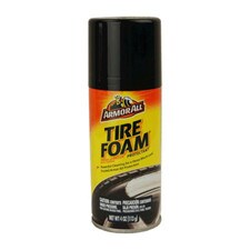 Armor All Tire Foam Protectant Spray, designed to clean, shine, and protect tires with a high-quality foam application.