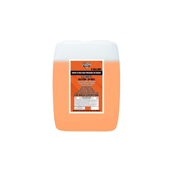 ColorGuard Car Wash Superstore 5 gallon Citrus HP Detergent