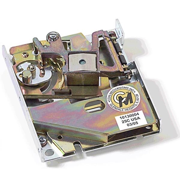Coin Mechanisms Metal 4C US Quarter/.984'' Token Combo Mechanism Insert