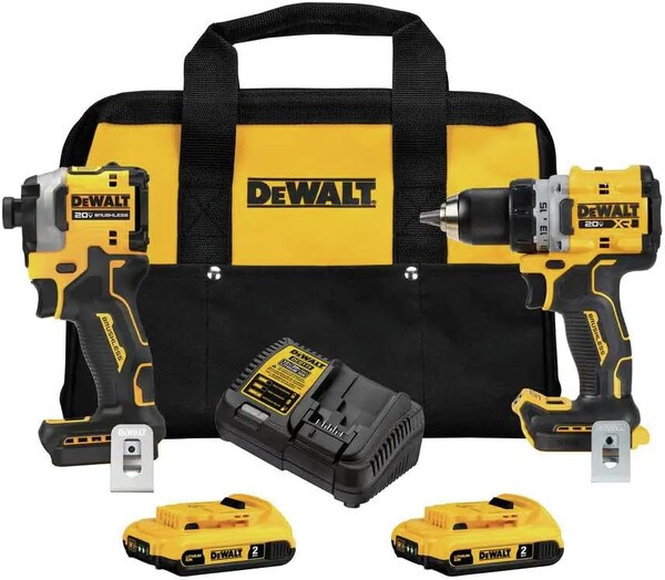 DeWalt Cordless Drill Driver and Impact Driver Combo Kit