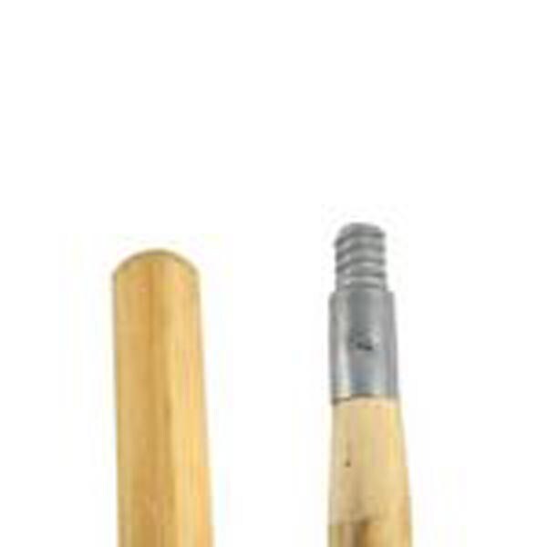 Erie Brush Wood 60" Brush Handle designed for use with car wash brushes, providing a sturdy and durable solution for effective vehicle cleaning.