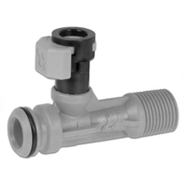 HydraFlex VersaDial PC2 x 3/8'' MPT Gray Chemical Injector Car Wash