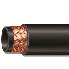 Gates Black 3/8'' High-Pressure 1-Wire Hose | Car Wash Superstore