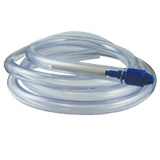 Hydro Systems Vinyl 9' Suction Tube Assembly with 1/2" Blue Viton Foot Valve, designed for effective liquid intake and durability in car wash systems.