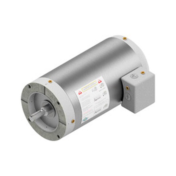 Motor City Wash Works Stainless Steel 1.5HP Electric Motor Assembly, designed for Dry N’ Shine systems, offering durability, reliability, and efficient power for car wash drying applications.