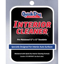 CWS 12'' x 12'' Wet Towel Windshield Cleaner