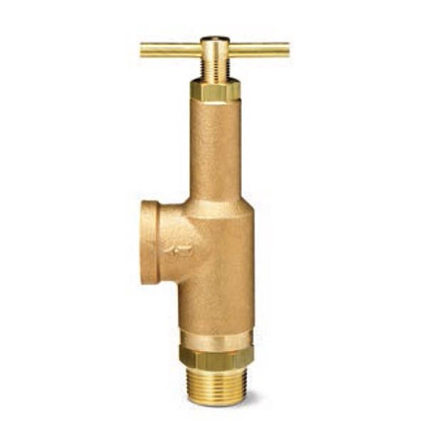 Spraying Systems Brass 1/2'' MPT x 1/2'' FPT 300 PSI Pressure Relief