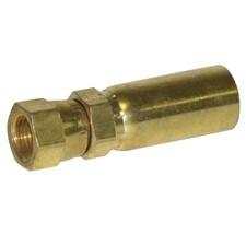 Sonny's brass 1/2 FPT JIC swage fitting, a durable and reliable component designed for car wash systems.