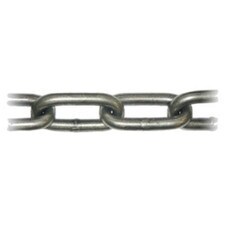 Sonny's Steel 5/8" Diameter 3-1/2" Pitch Conveyor Log Chain, a heavy-duty steel chain designed for car wash conveyor systems, providing durability and reliability for smooth vehicle transport.