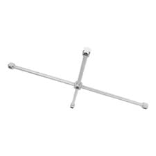 Mosmatic Stainless Steel G3/8 Metric Female Inlet, 1/4 FPT Outlets, 5 Nozzle Turbo Rotor Arm, designed for efficient high-pressure cleaning in car wash systems.
