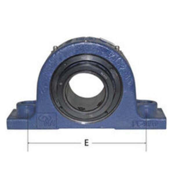 Timken steel 2-2 bolt pillow block double roller bearing, designed for high-performance applications in industrial and car wash systems, providing durability and smooth operation.