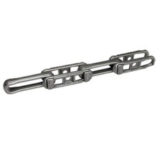 Sonny's Steel X458 4-Pitch Conveyor Chain, a robust, heavy-duty chain designed for efficient car wash conveyor systems, ensuring durability and long-lasting performance.