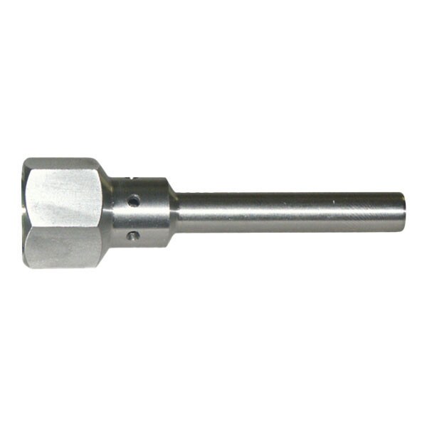 Stainless steel tube nozzle barrel by Sonny's.