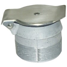 Sonny's die-cast metal 2 MPT spring-loaded inlet valve designed for reliable use in car wash systems.