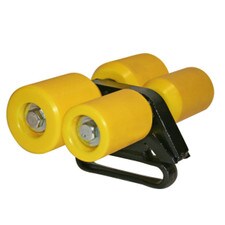 Sonny's Steel 4-Wheel Mid-Profile Over and Under Roller Assembly – a durable roller assembly designed for car wash systems